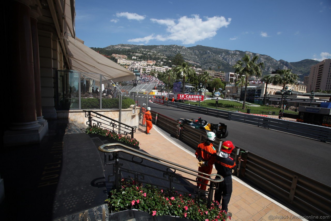 GP MONACO, 24.05.2012- Prove Libere 1, Heikki Kovalainen (FIN) Caterham F1 Team CT01 