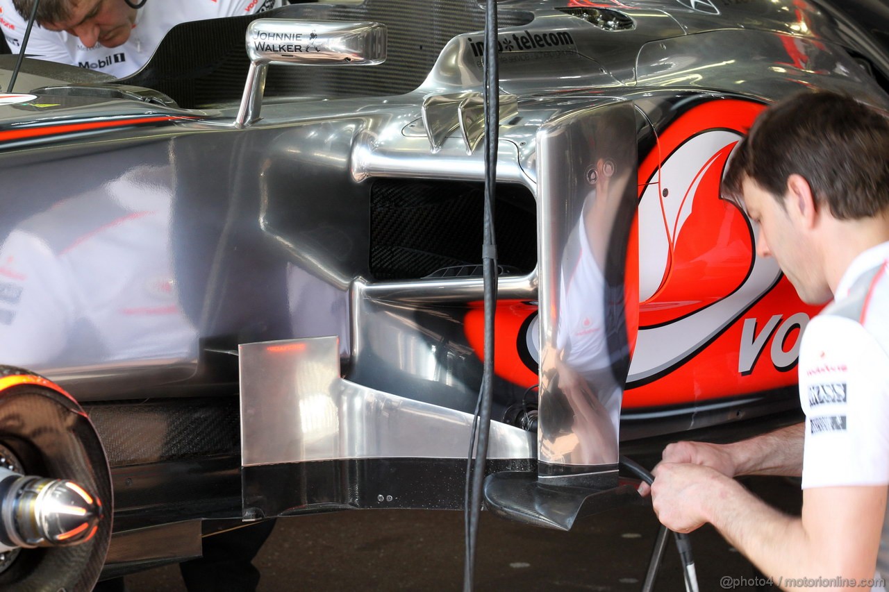 GP MONACO, 24.05.2012- Prove Libere 1, McLaren Mercedes MP4-27 