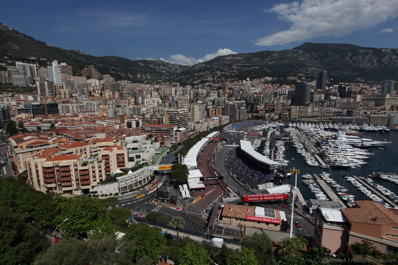 GP MONACO, 24.05.2012- Prove Libere 1, Felipe Massa (BRA) Ferrari F2012 