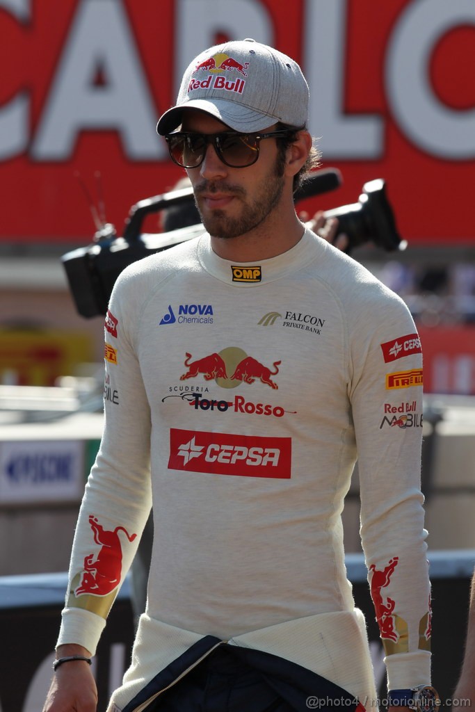 GP MONACO, 24.05.2012- Prove Libere 1, Jean-Eric Vergne (FRA) Scuderia Toro Rosso STR7