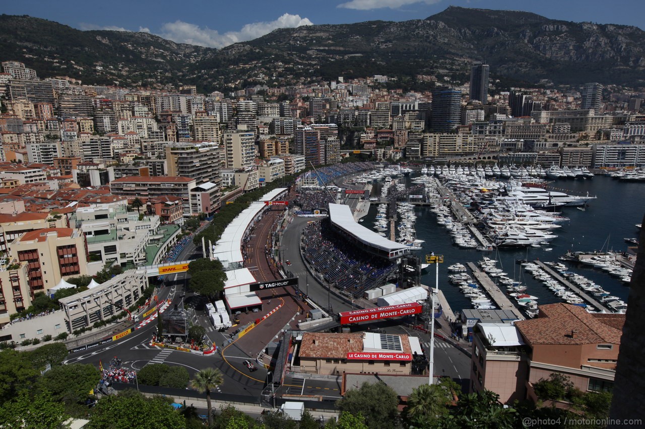 GP MONACO, 24.05.2012- Prove Libere 1, Felipe Massa (BRA) Ferrari F2012 