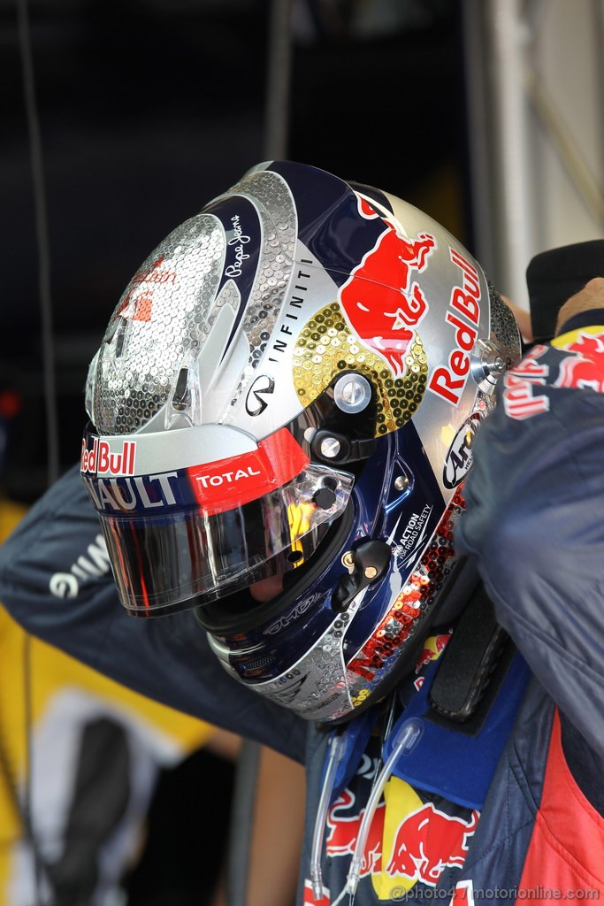GP MONACO, 24.05.2012- Prove Libere 1, Sebastian Vettel (GER) Red Bull Racing RB8
