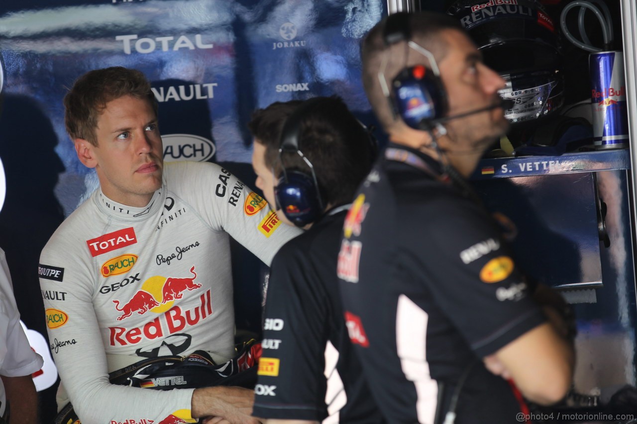 GP MONACO, 24.05.2012- Prove Libere 1, Sebastian Vettel (GER) Red Bull Racing RB8
