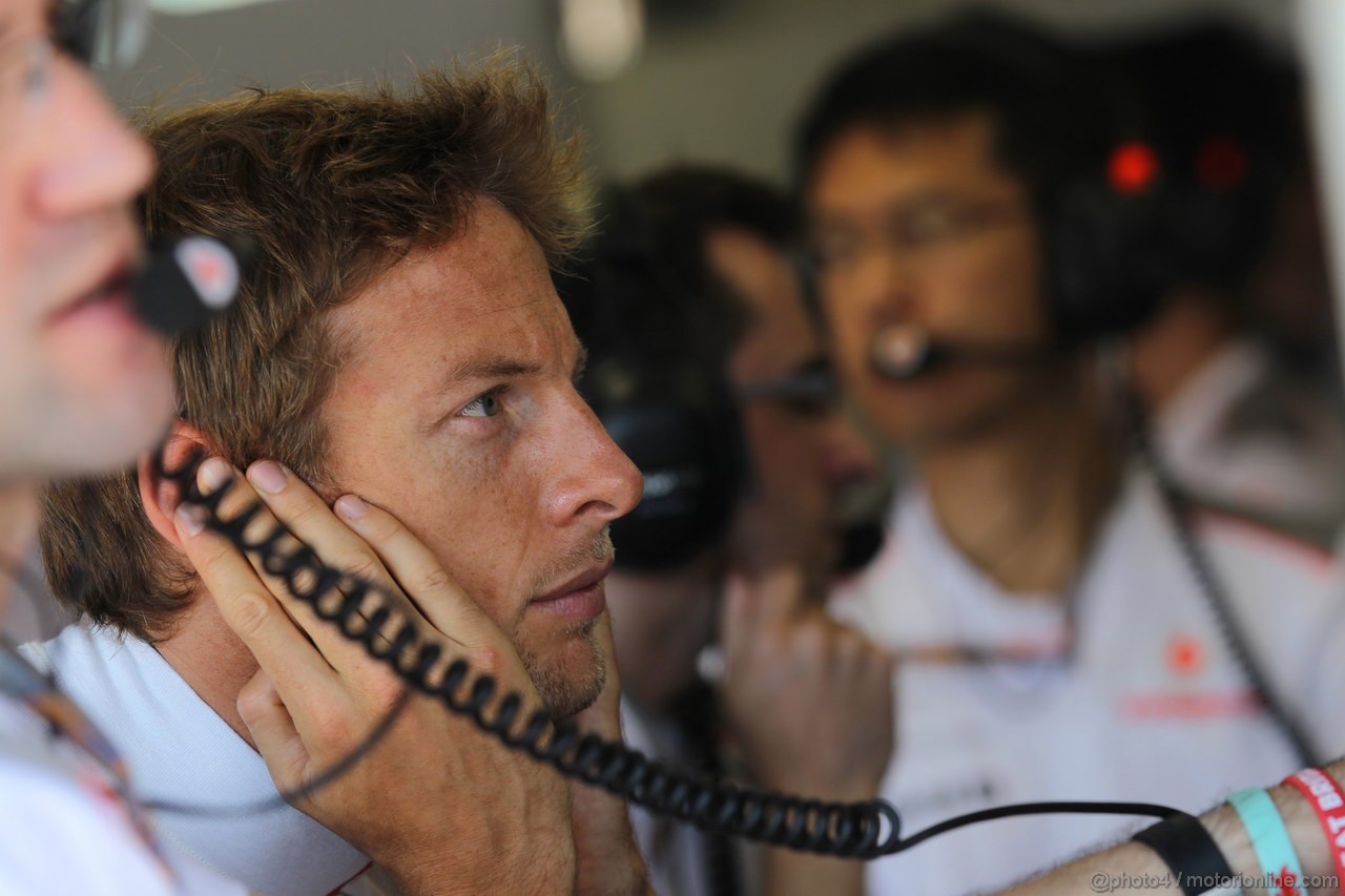 GP MONACO, 24.05.2012- Prove Libere 1, Jenson Button (GBR) McLaren Mercedes MP4-27