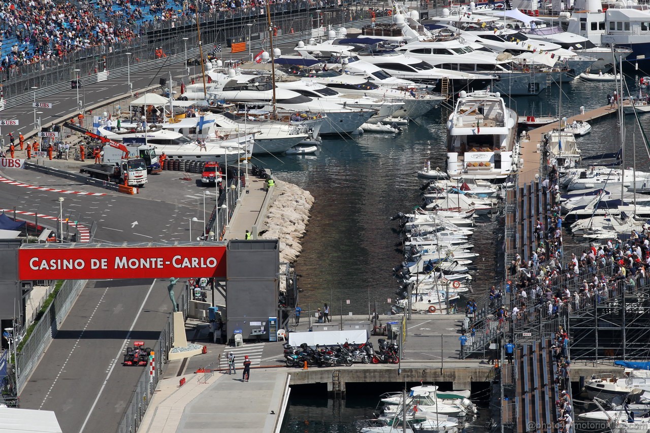 GP MONACO, 24.05.2012- Prove Libere 1, Lewis Hamilton (GBR) McLaren Mercedes MP4-27 