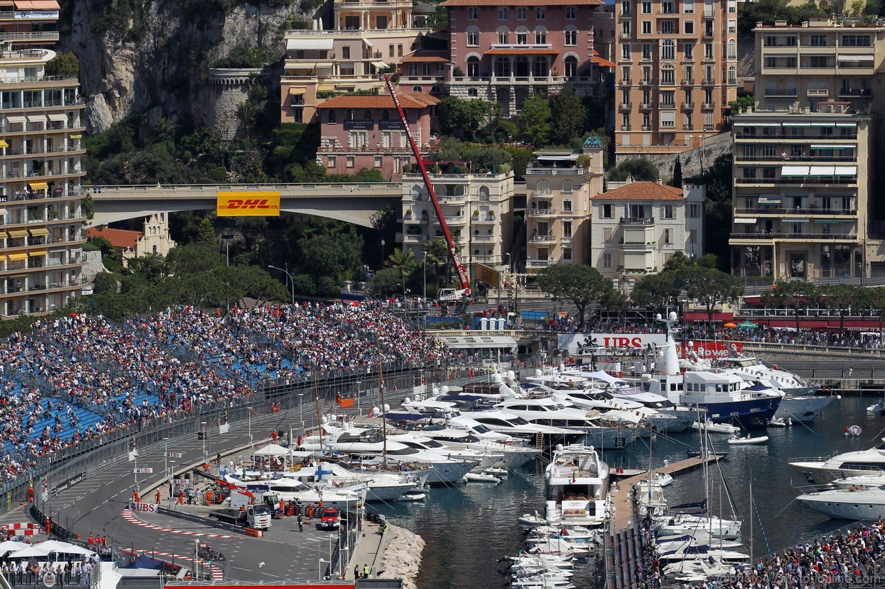GP MONACO, 24.05.2012- Prove Libere 1, Atmosphere
