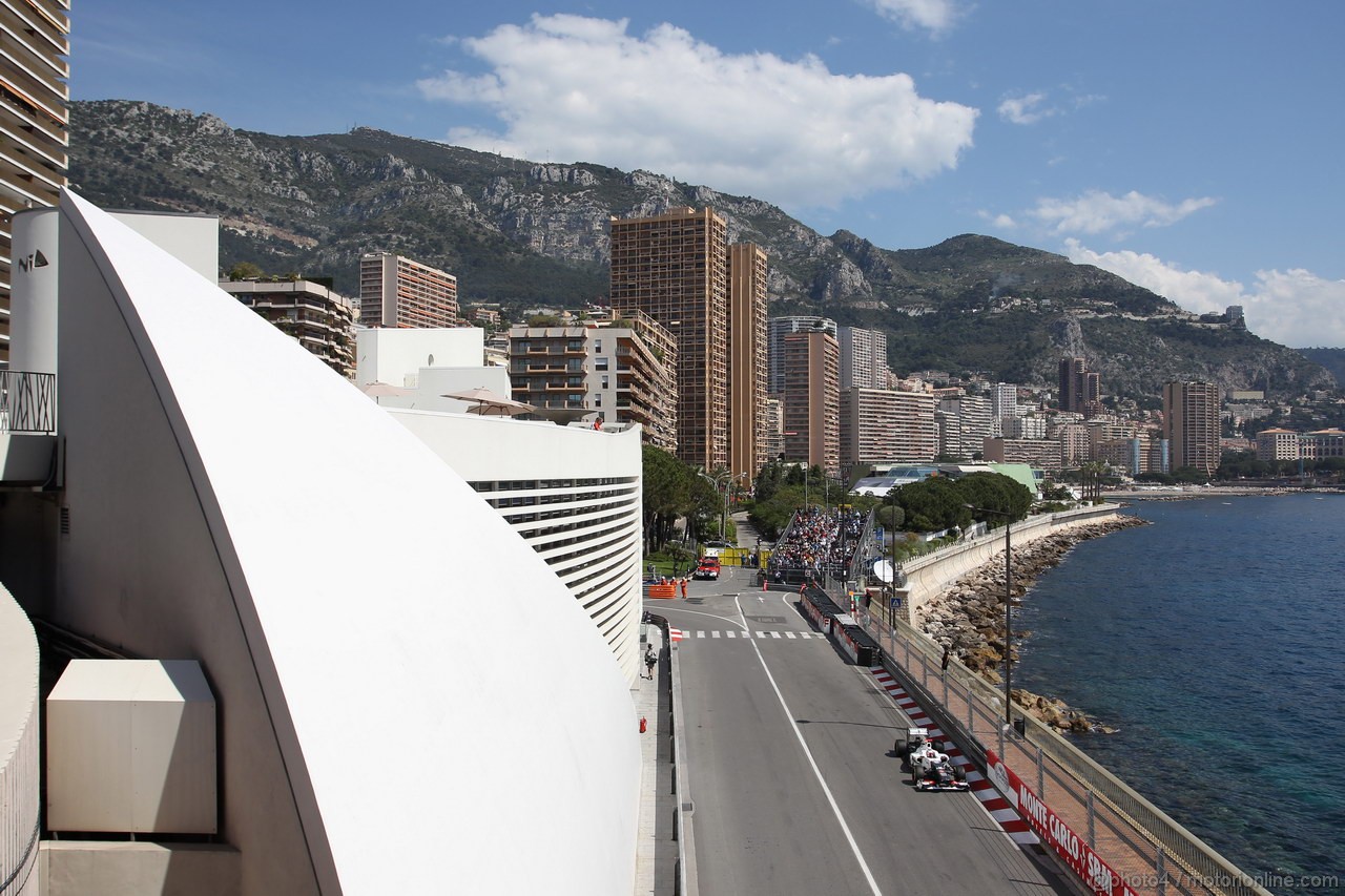 GP MONACO, 24.05.2012- Prove Libere 2, Kamui Kobayashi (JAP) Sauber F1 Team C31 