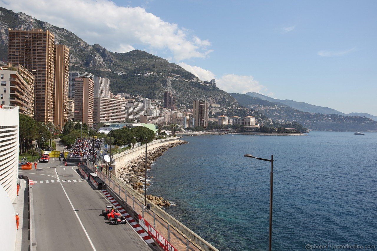 GP MONACO, 24.05.2012- Prove Libere 2, Charles Pic (FRA) Marussia F1 Team MR01 