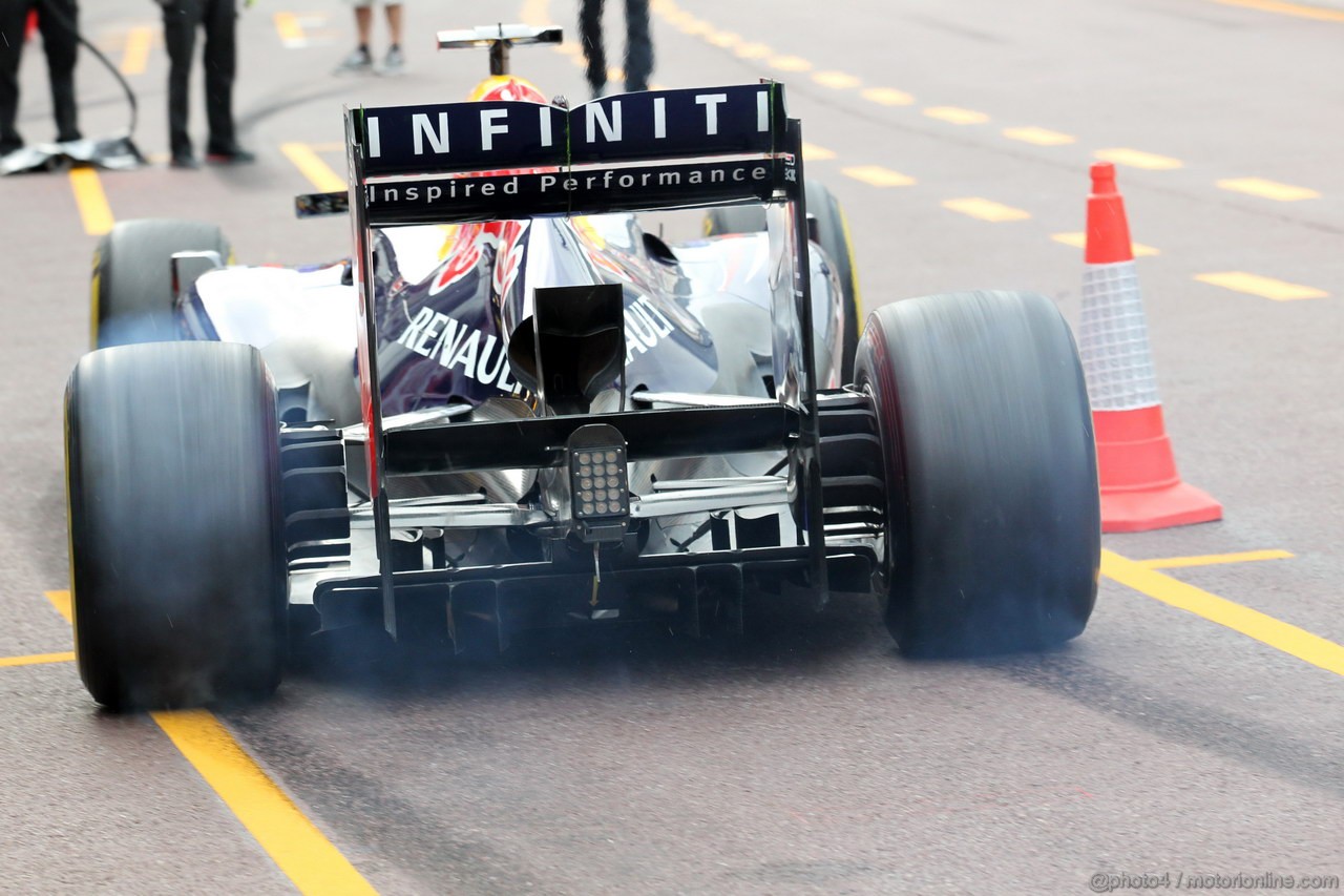 GP MONACO, 24.05.2012- Prove Libere 2, Sebastian Vettel (GER) Red Bull Racing RB8 