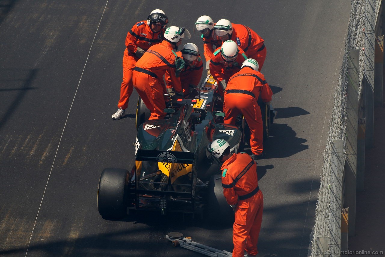 GP MONACO, 24.05.2012- Prove Libere 2, Heikki Kovalainen (FIN) Caterham F1 Team CT01