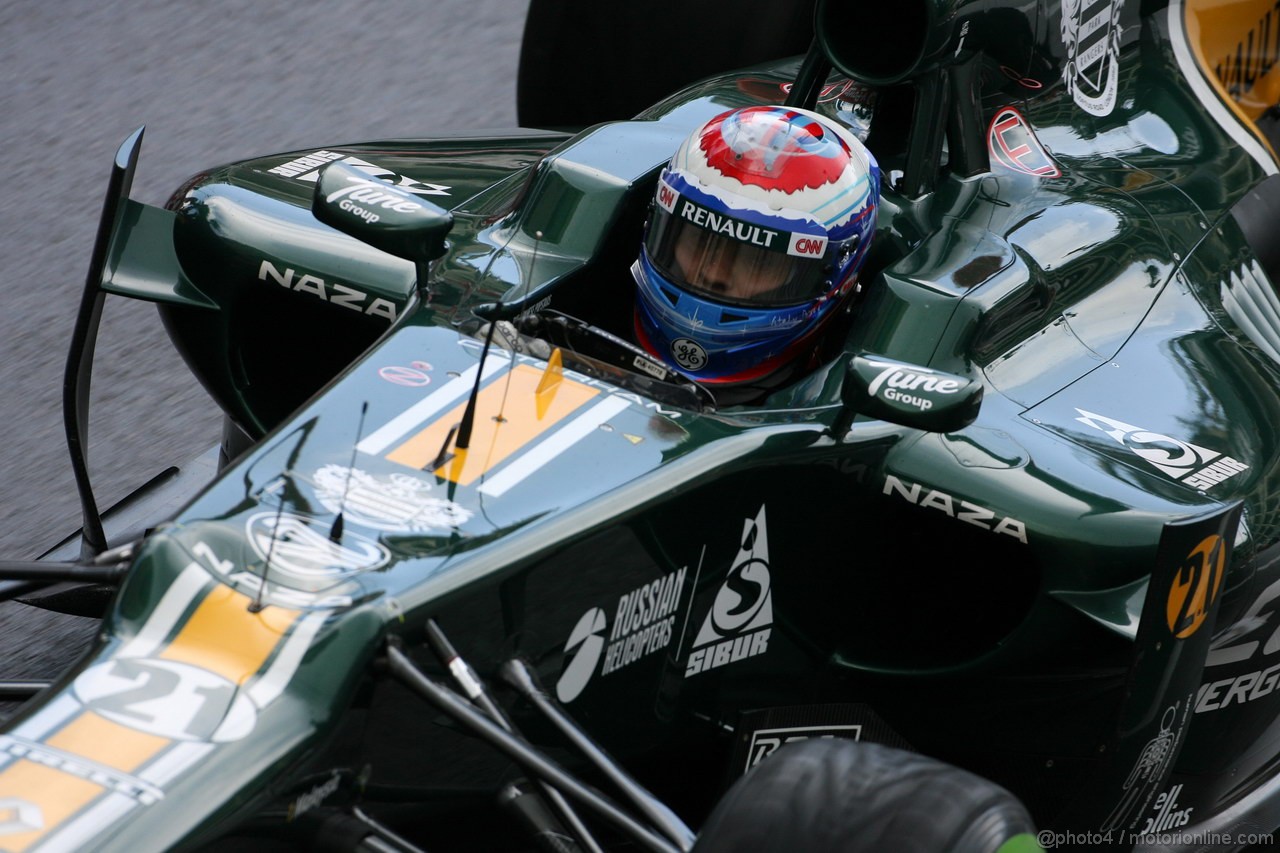GP MONACO, 24.05.2012- Prove Libere 2, Vitaly Petrov (RUS) Caterham F1 Team CT01 