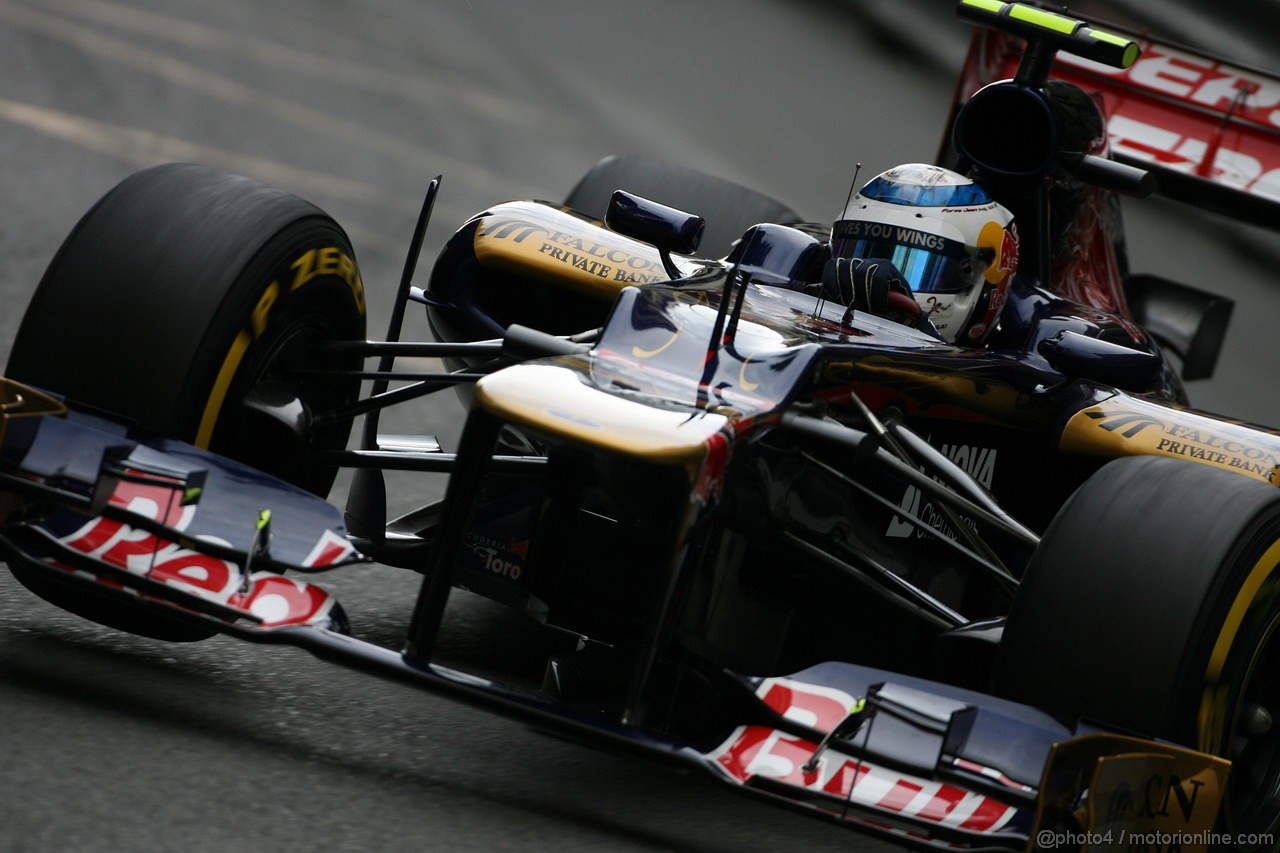 GP MONACO, 24.05.2012- Prove Libere 2, Jean-Eric Vergne (FRA) Scuderia Toro Rosso STR7 