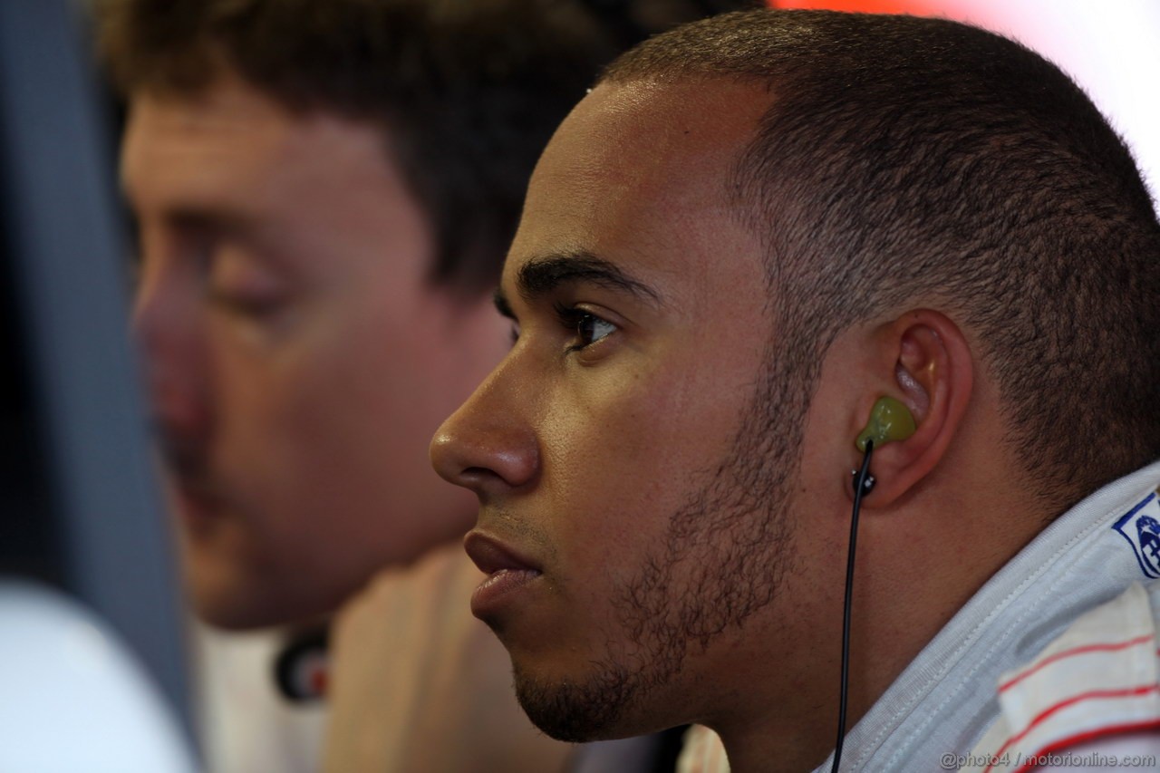 GP MONACO, 24.05.2012- Prove Libere 2, Lewis Hamilton (GBR) McLaren Mercedes MP4-27 