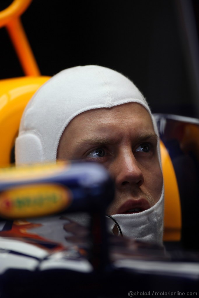 GP MONACO, 24.05.2012- Prove Libere 2, Sebastian Vettel (GER) Red Bull Racing RB8 