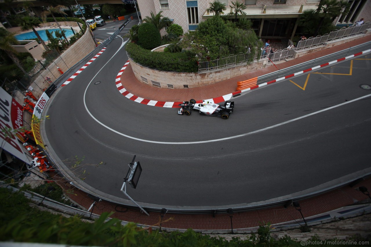 GP MONACO, 24.05.2012- Prove Libere 2, Sergio Prez (MEX) Sauber F1 Team C31 