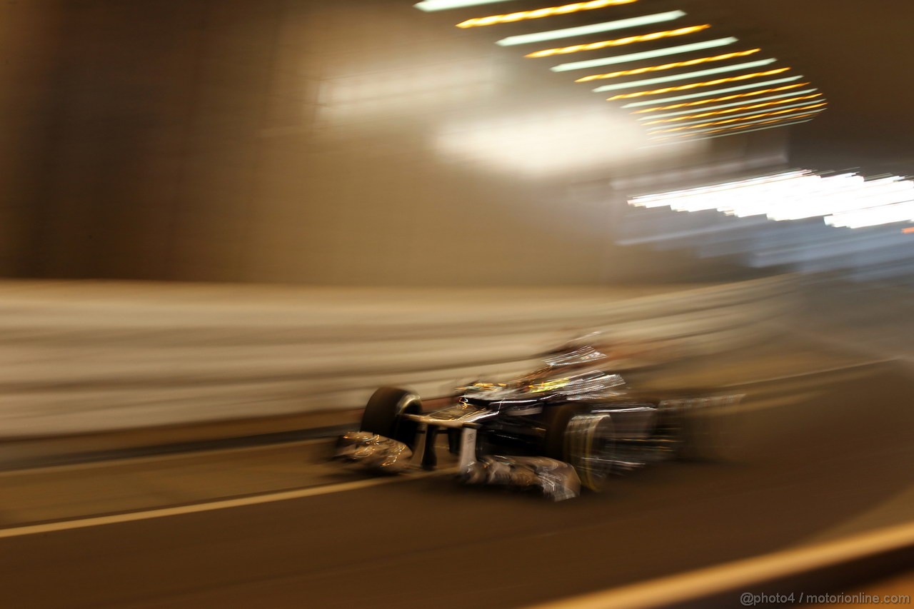 GP MONACO, 24.05.2012- Prove Libere 2, Bruno Senna (BRA) Williams F1 Team FW34 