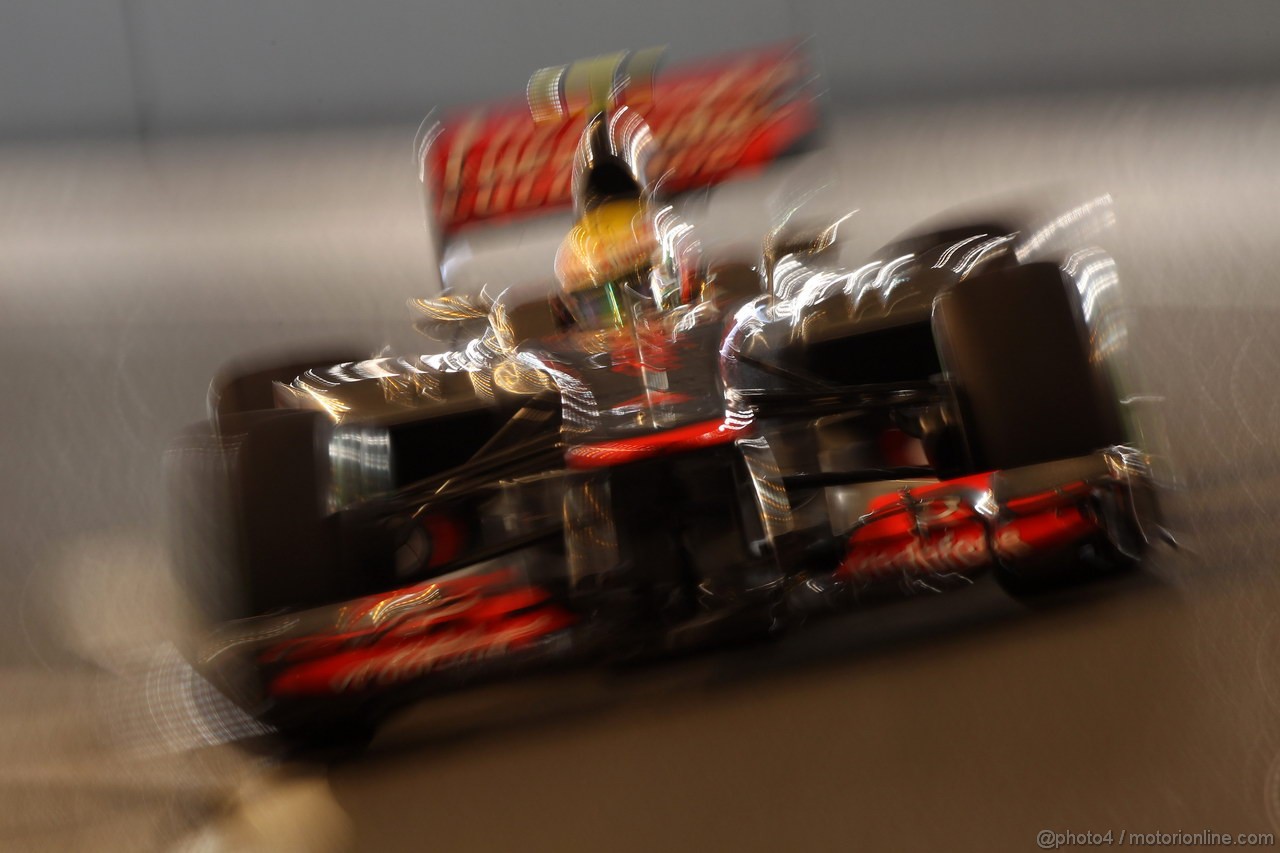 GP MONACO, 24.05.2012- Prove Libere 2, Lewis Hamilton (GBR) McLaren Mercedes MP4-27 