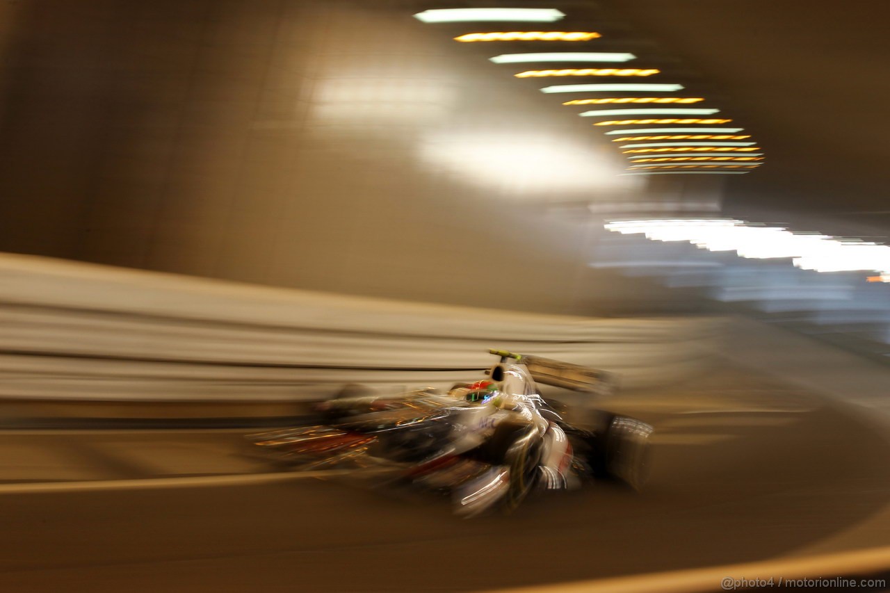 GP MONACO, 24.05.2012- Prove Libere 2, Sergio Prez (MEX) Sauber F1 Team C31 