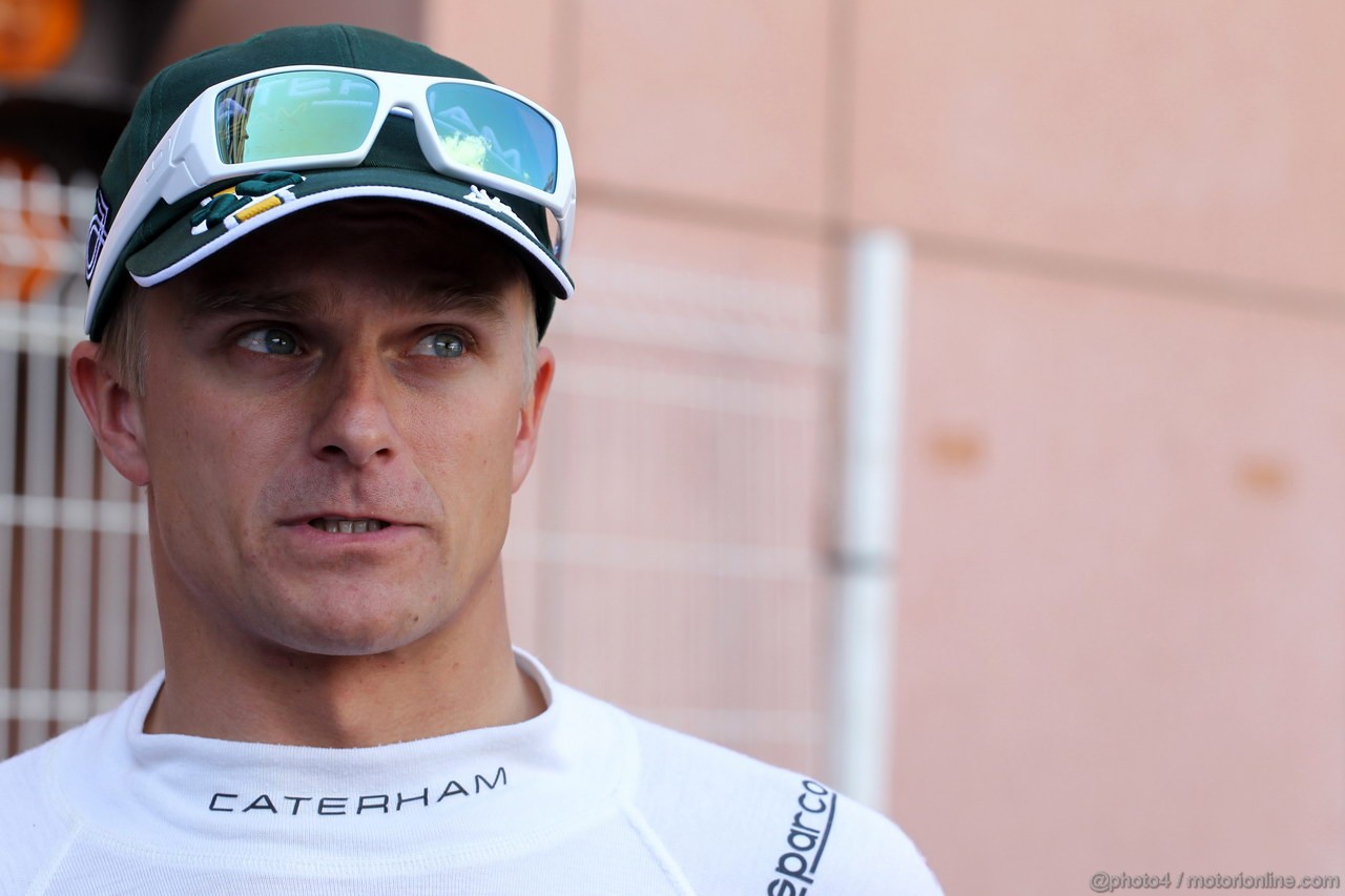 GP MONACO, 24.05.2012- Prove Libere 2, Heikki Kovalainen (FIN) Caterham F1 Team CT01 