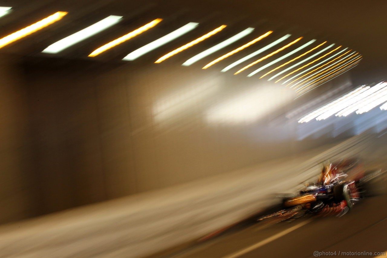 GP MONACO, 24.05.2012- Prove Libere 2, Sebastian Vettel (GER) Red Bull Racing RB8 