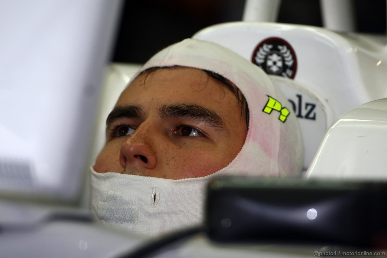 GP MONACO, 24.05.2012- Prove Libere 2,Sergio Prez (MEX) Sauber F1 Team C31 