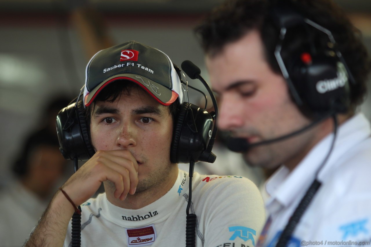 GP MONACO, 24.05.2012- Prove Libere 2,  Sergio Prez (MEX) Sauber F1 Team C31 