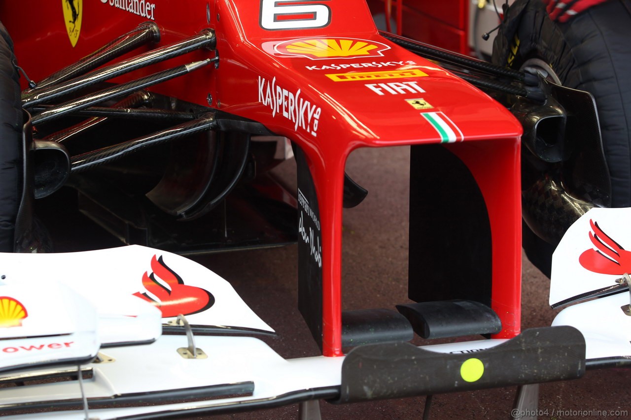 GP MONACO, 24.05.2012- Prove Libere 2,  Felipe Massa (BRA) Ferrari F2012 