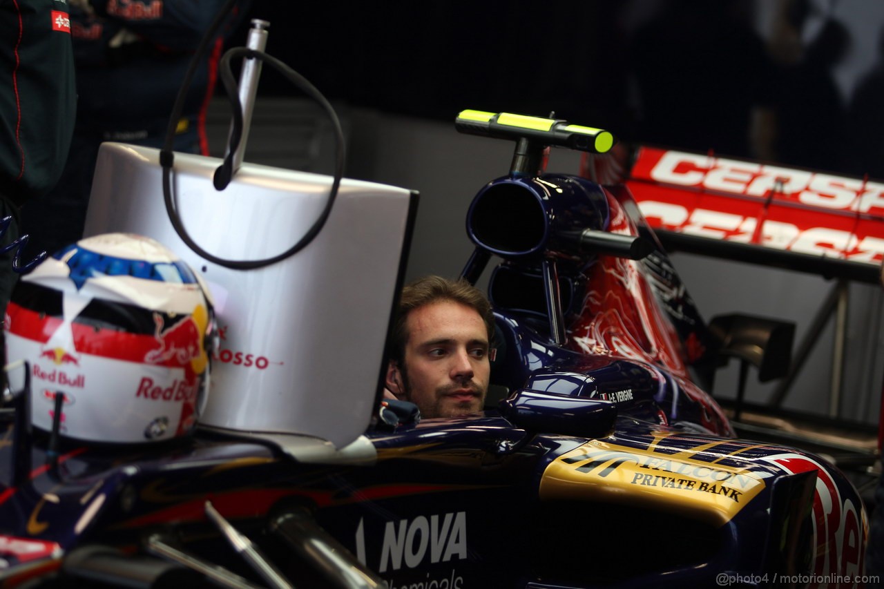 GP MONACO, 24.05.2012- Prove Libere 2,  Jean-Eric Vergne (FRA) Scuderia Toro Rosso STR7 