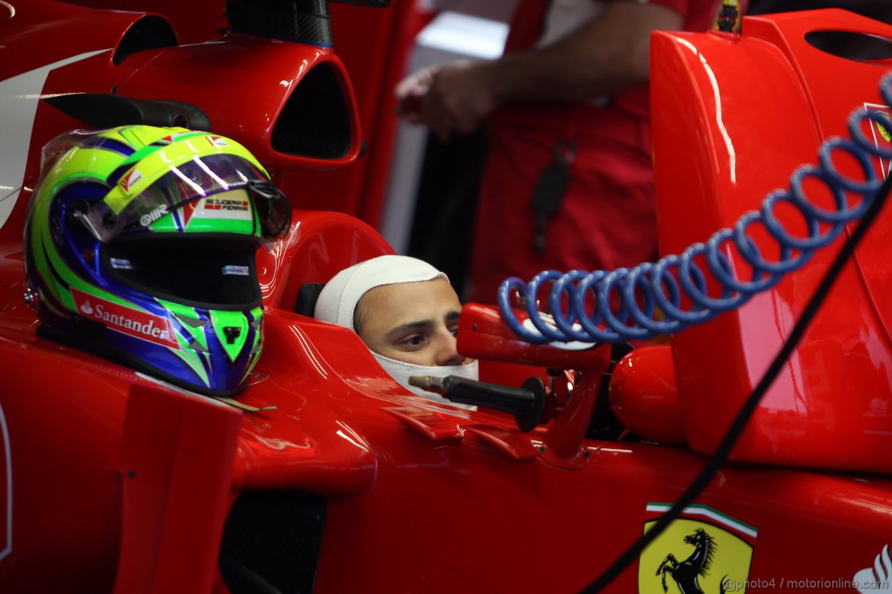 GP MONACO, 24.05.2012- Prove Libere 2,  Felipe Massa (BRA) Ferrari F2012