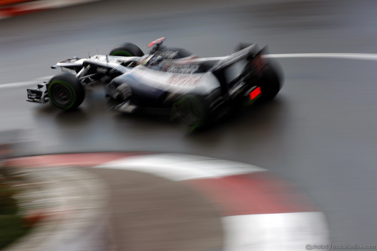 GP MONACO, 24.05.2012- Pastor Maldonado (VEN) Williams F1 Team FW34 