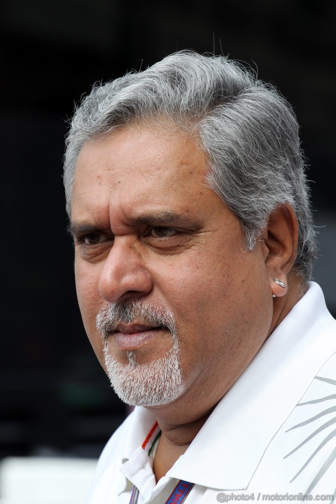 GP MONACO, 24.05.2012- Vijay Mallya (IND), Chairman e Managine Director Force India 