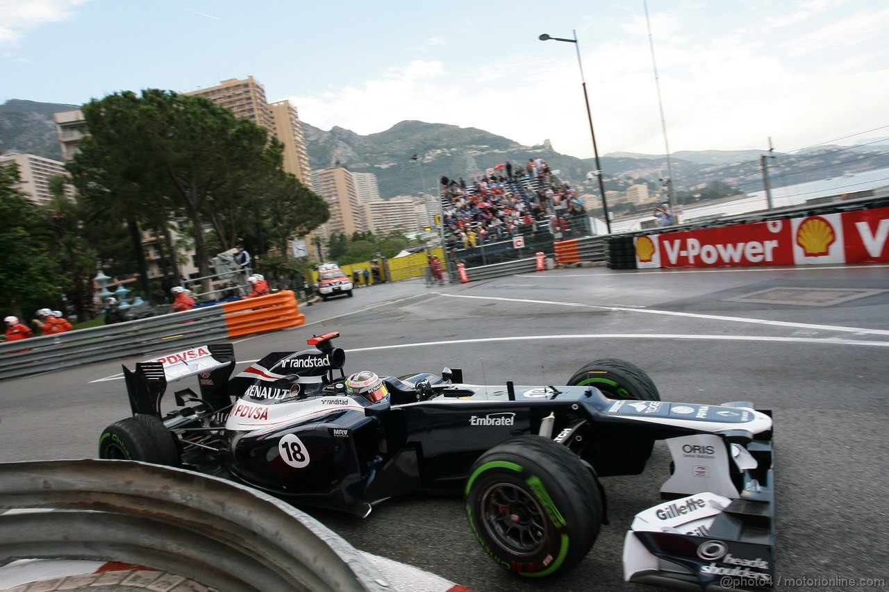 GP MONACO, 24.05.2012- Pastor Maldonado (VEN) Williams F1 Team FW34 