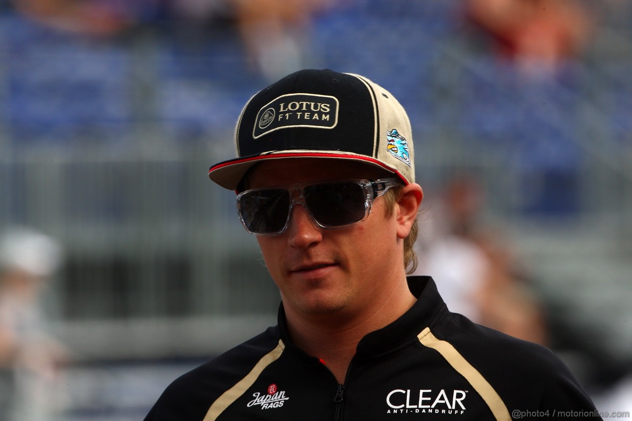 GP MONACO, 24.05.2012- Kimi Raikkonen (FIN) Lotus F1 Team E20 