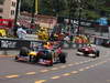 GP MONACO, 24.05.2012- Free Practice 2, Mark Webber (AUS) Red Bull Racing RB8 e Felipe Massa (BRA) Ferrari F2012 