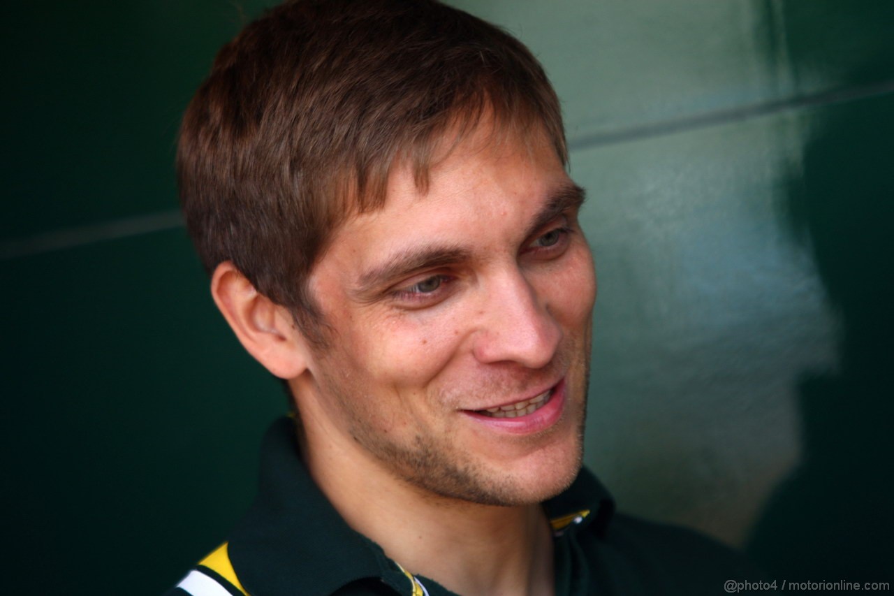 GP MONACO, 23.05.2012- Vitaly Petrov (RUS) Caterham F1 Team CT01 
