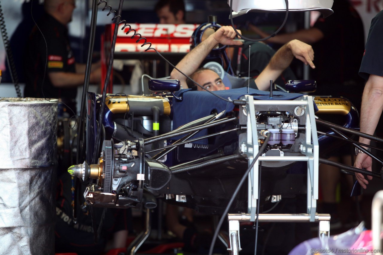 GP MONACO, 23.05.2012- Scuderia Toro Rosso STR7, detail