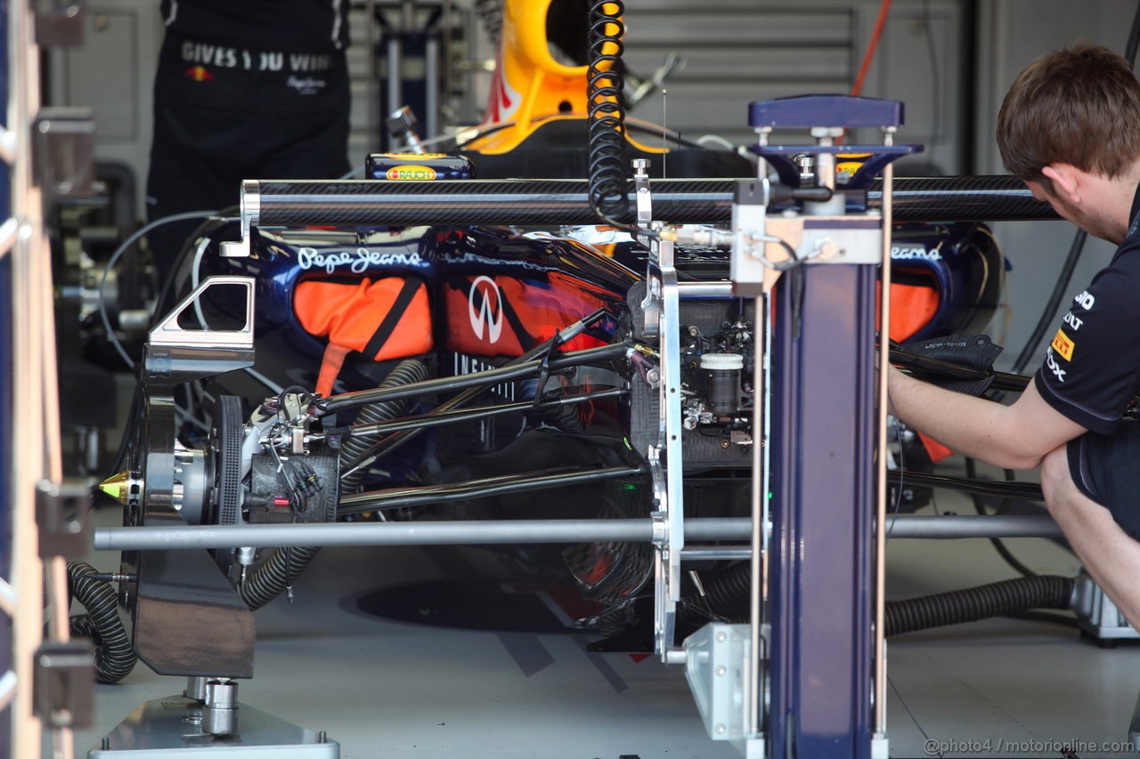 GP MONACO, 23.05.2012- Red Bull Racing RB8, detail