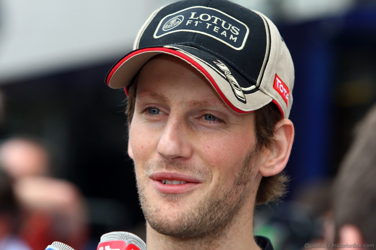 GP MONACO, 23.05.2012- Romain Grosjean (FRA) Lotus F1 Team E20