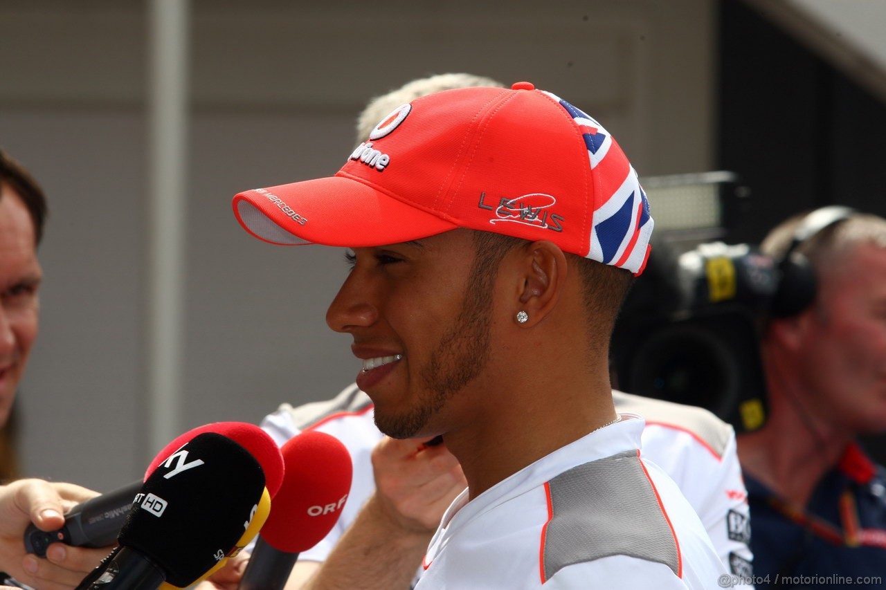 GP MONACO, 23.05.2012- Lewis Hamilton (GBR) McLaren Mercedes MP4-27 