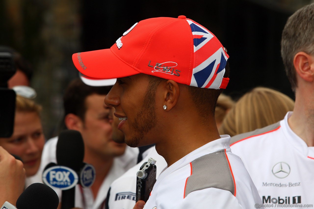 GP MONACO, 23.05.2012- Lewis Hamilton (GBR) McLaren Mercedes MP4-27