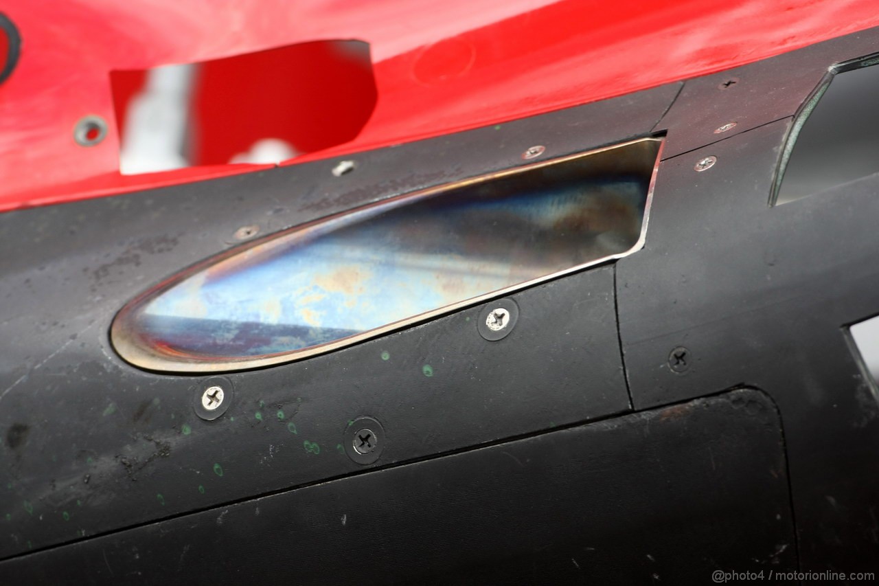 GP MONACO, 23.05.2012- Ferrari F2012, detail