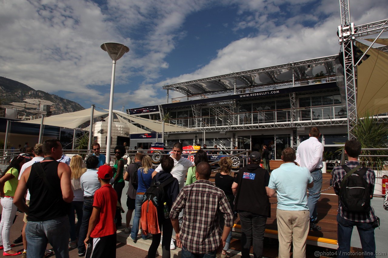 GP MONACO, 23.05.2012- Red Bull Racing Hospitality 