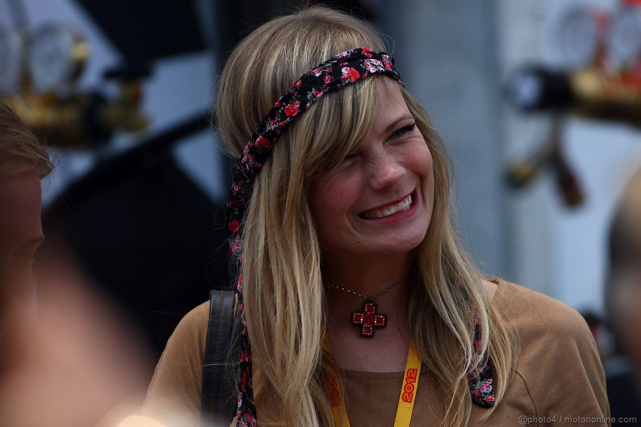 GP MONACO, 26.05.2012- Ragazza in the paddock 