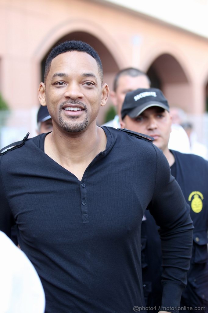 GP MONACO, 26.05.2012- Will Smith (USA) Actor in the paddock.