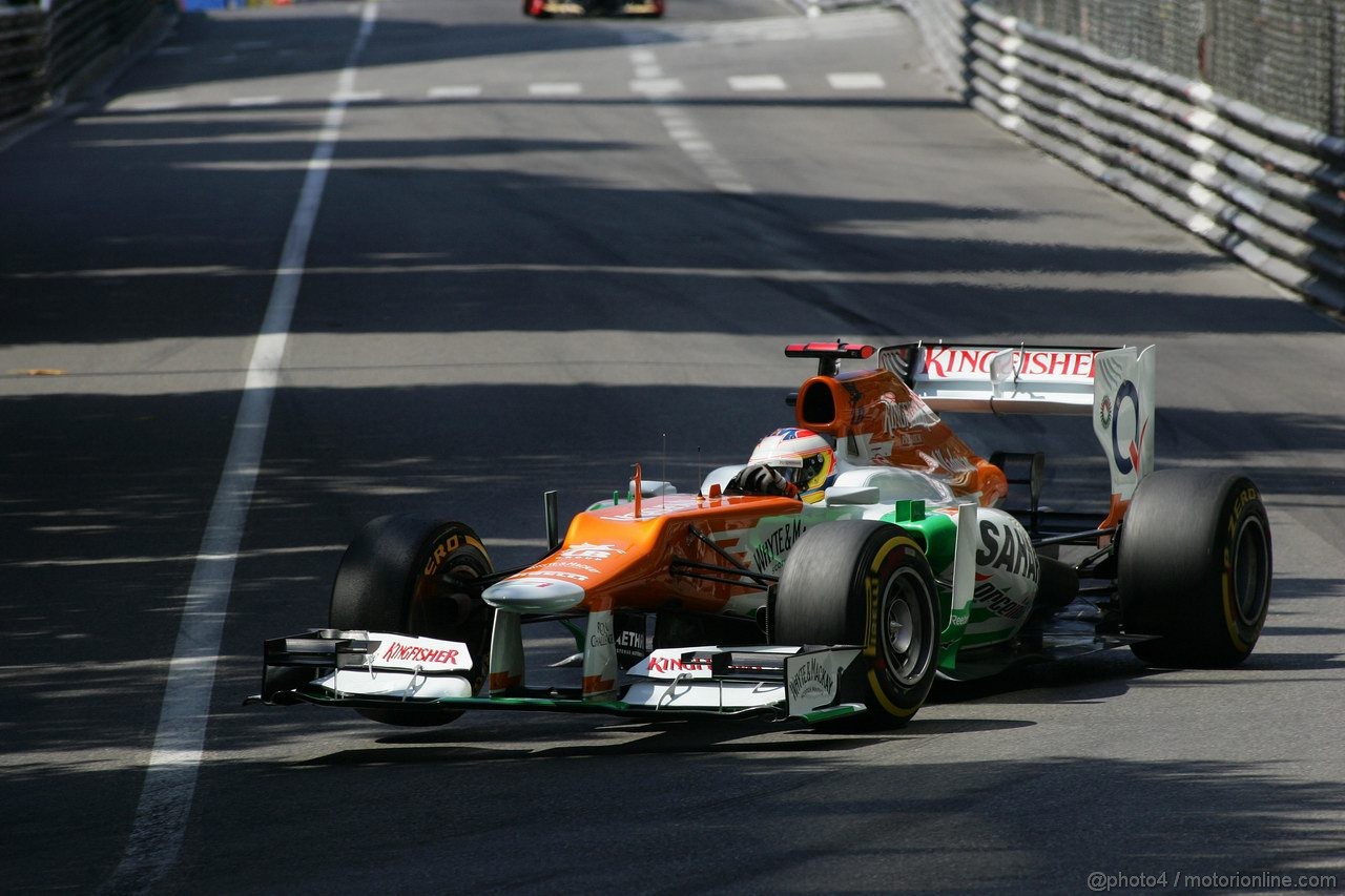 GP MONACO, 26.05.2012-  Prove Libere 3, Paul di Resta (GBR) Sahara Force India F1 Team VJM05 