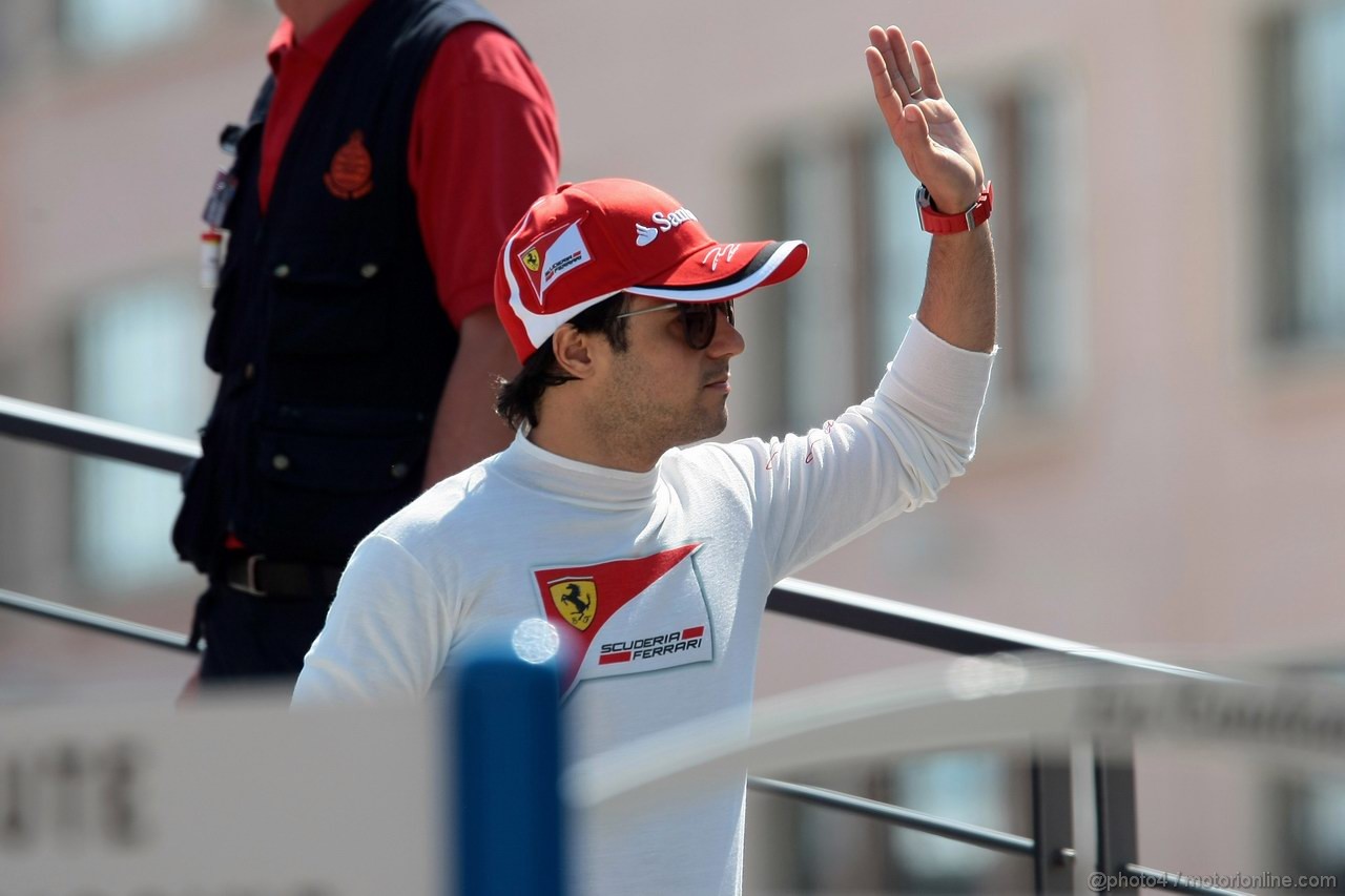 GP MONACO, 26.05.2012-  Prove Libere 3, Felipe Massa (BRA) Ferrari F2012