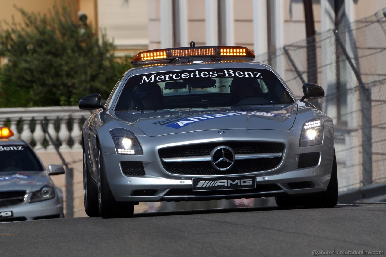 GP MONACO, 26.05.2012-  Prove Libere 3, Safety car 