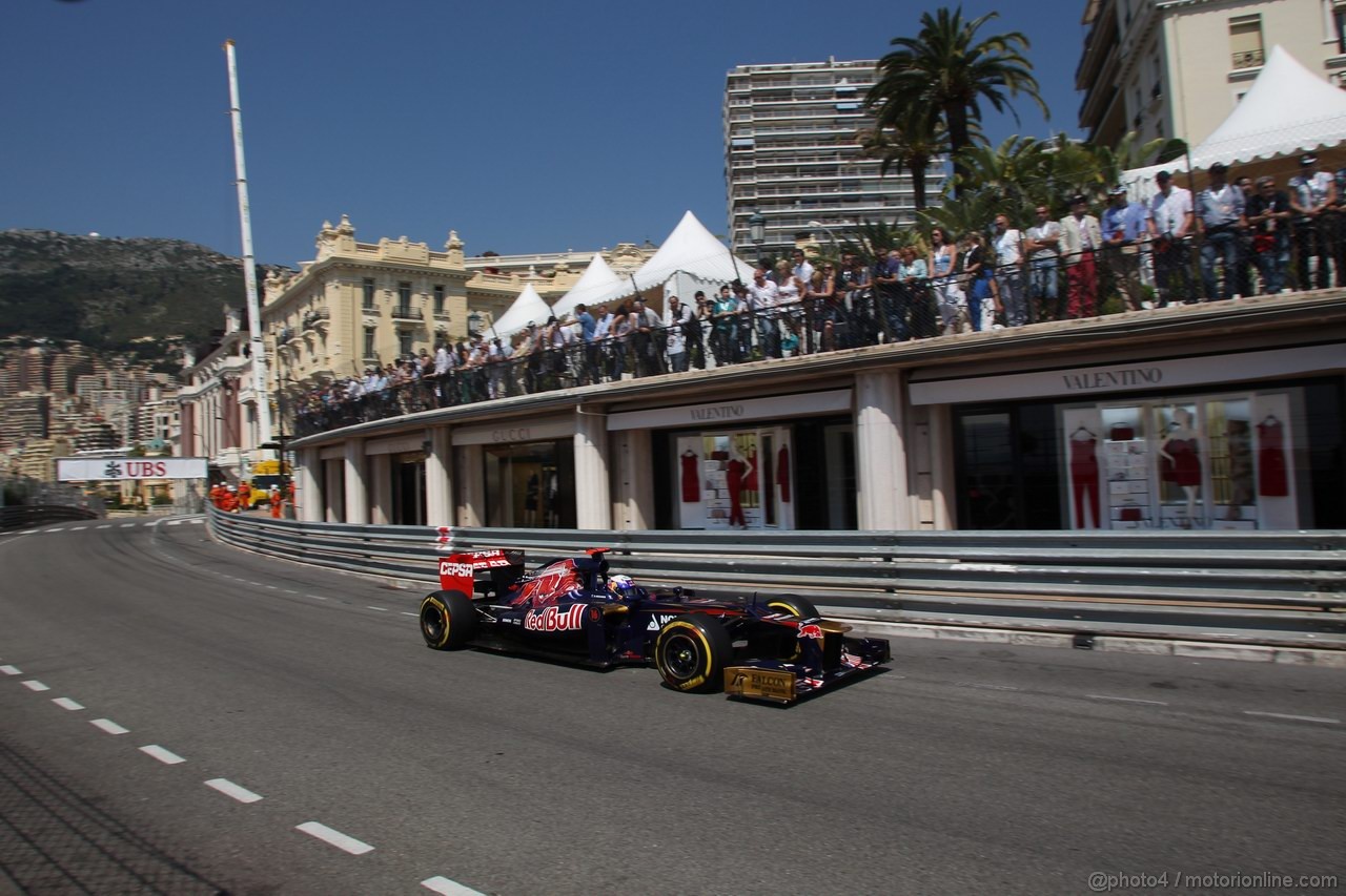 GP MONACO, 26.05.2012-  Prove Libere 3, Daniel Ricciardo (AUS) Scuderia Toro Rosso STR7