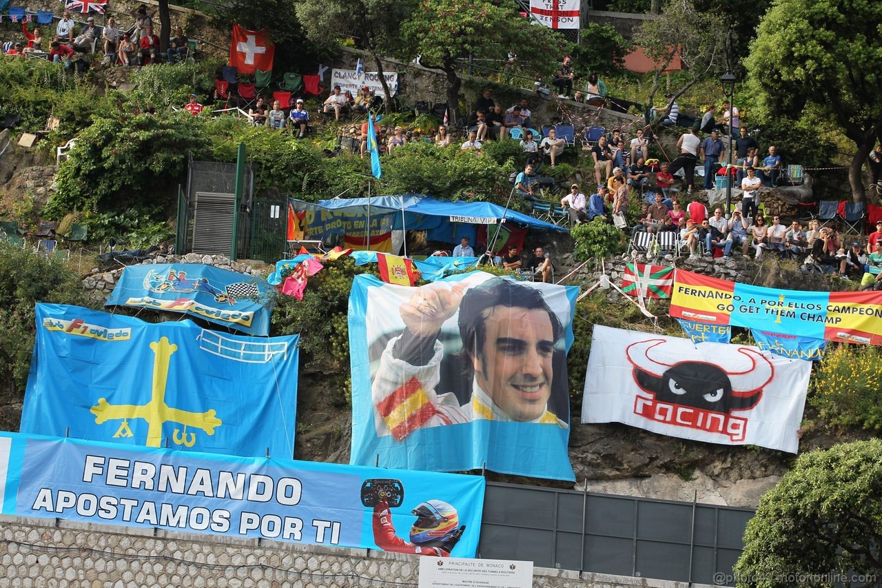 GP MONACO, 26.05.2012-  Prove Libere 3, Atmosphere