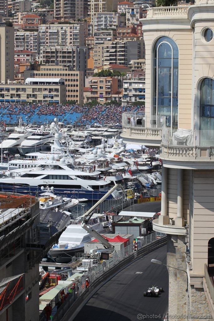 GP MONACO, 26.05.2012-  Prove Libere 3, Sergio Pérez (MEX) Sauber F1 Team C31